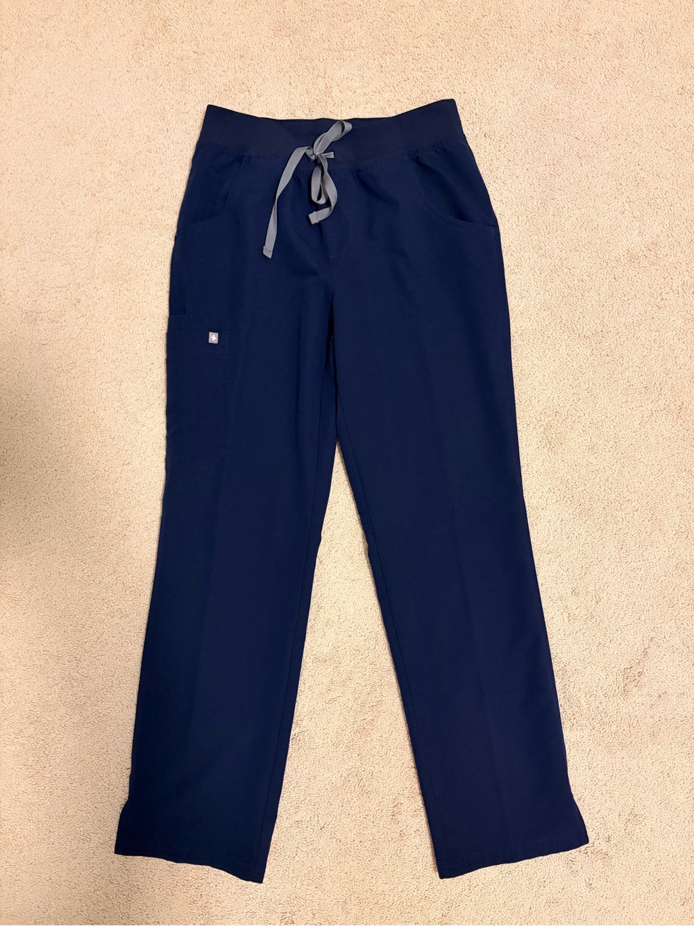 Figs Women’s Navy Blue Kade Cargo Scrub Pants Size Small (S)